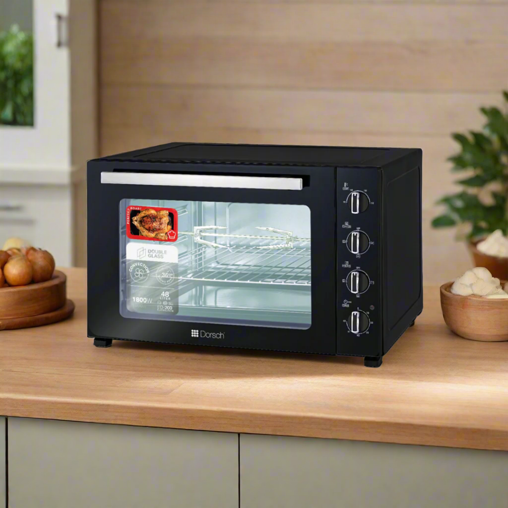 Dorsch 1800W 48L Double Glass Electric Oven | DH-07851