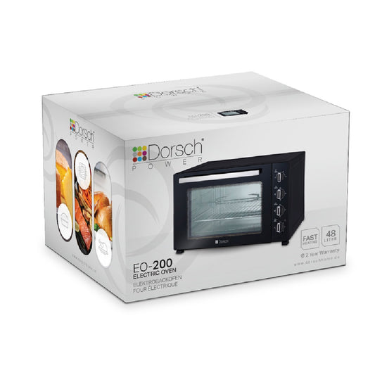 Dorsch 1800W 48L Double Glass Electric Oven | DH-07851