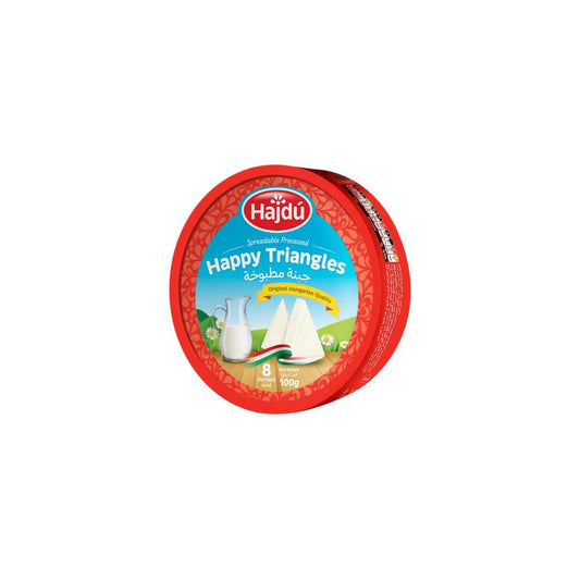 Hajdu Triangular Cheese 8 Portions 100g x 36 Pcs
