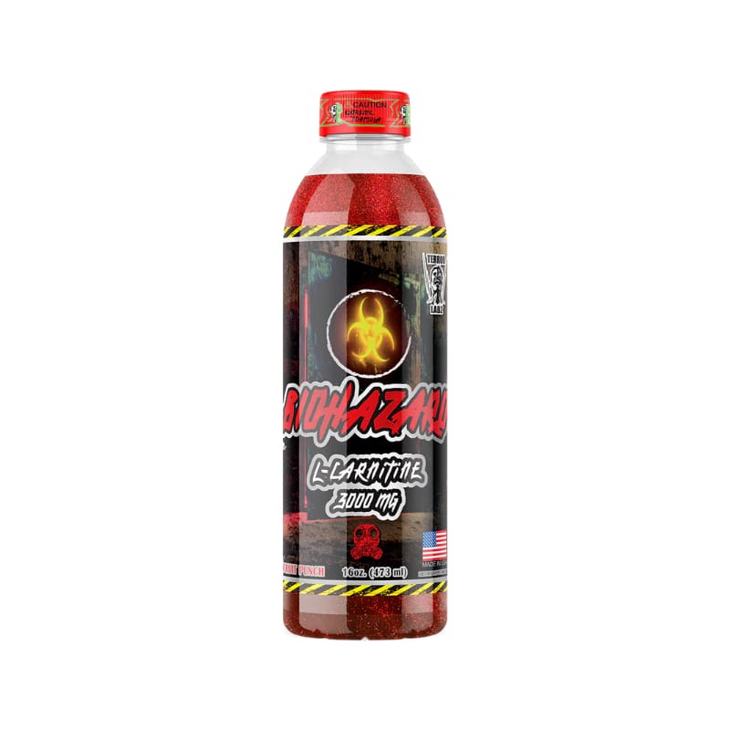 terror labz l carnitine Terror Labz, BIOHAZARD, Stimulant Free Fat Burning Liquid L-Carnitine, –  Royal Brands Co