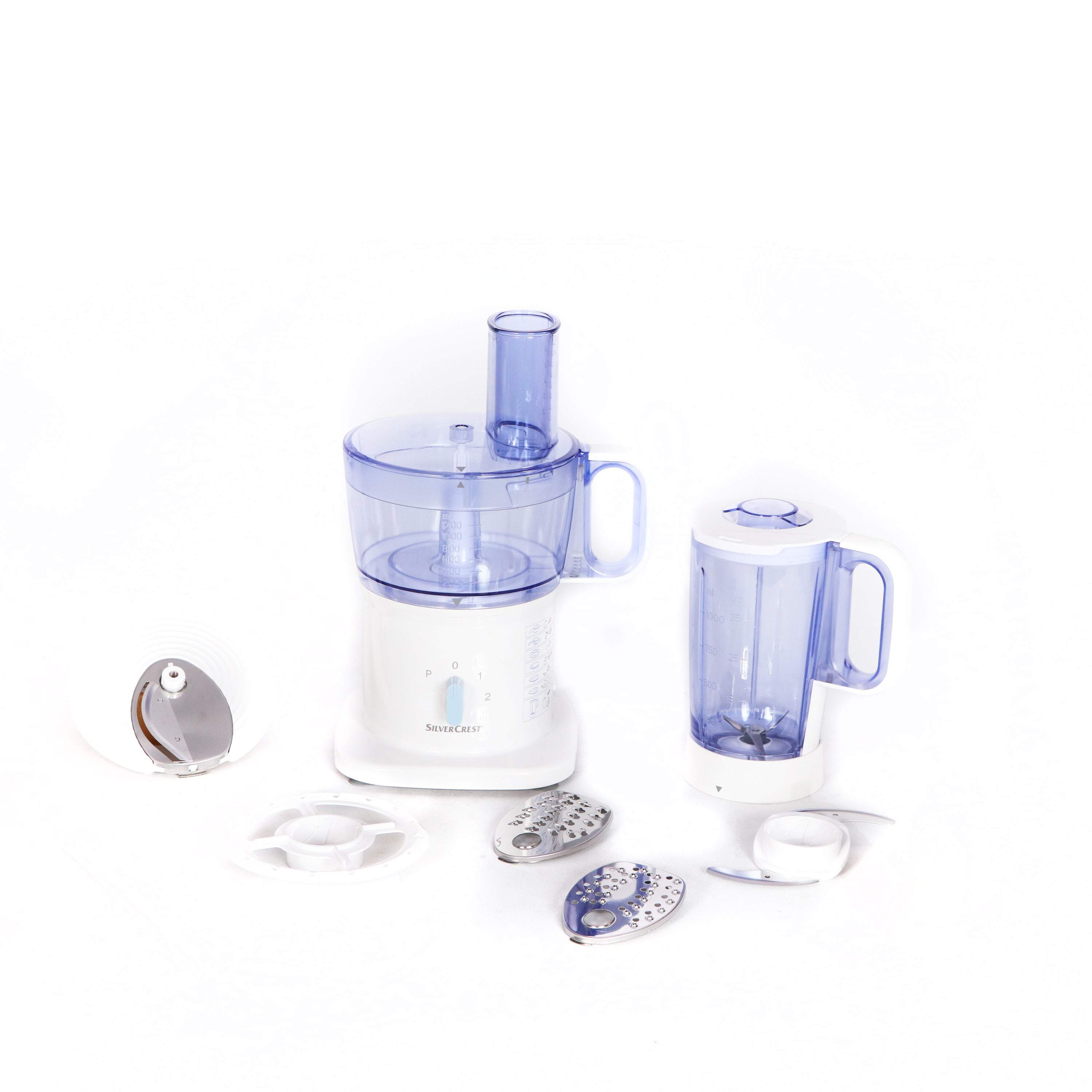 SilverCrest Food Processor, 8 In One, 500W, 8 Functions, Made In Germa –  Royal Brands Co