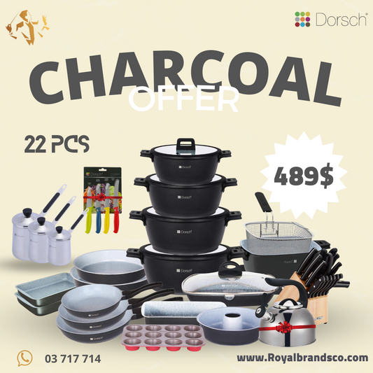 Dorsch Charcoal Offer (22 Pcs)