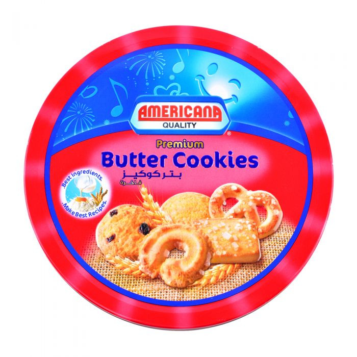 Americana Quality Premium Butter Cookies 908g x 6 Cans