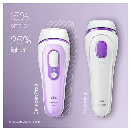 Braun IPL Hair Removal for Women and Men, Silk Expert Pro 3 PL3111 with Venus Smooth Razor