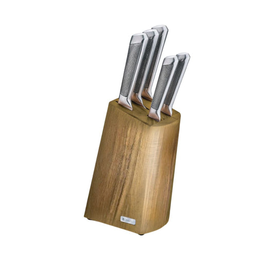 6 Pcs Hollow Dark Knife Set