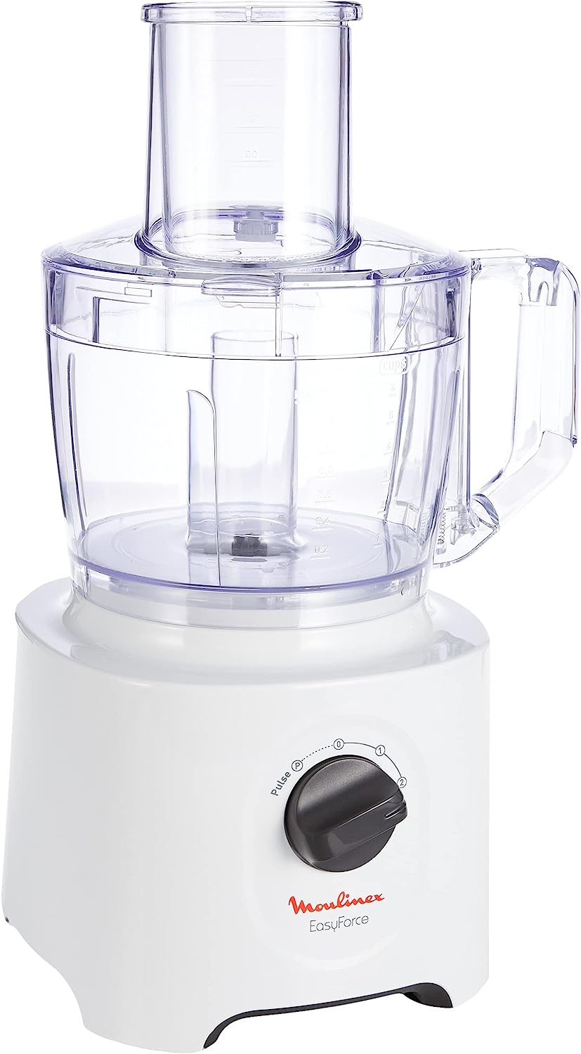 Moulinex Food Processor, Easy Force 800 Watts, 1.8 Liter and 2.4Liter Bowl capacity