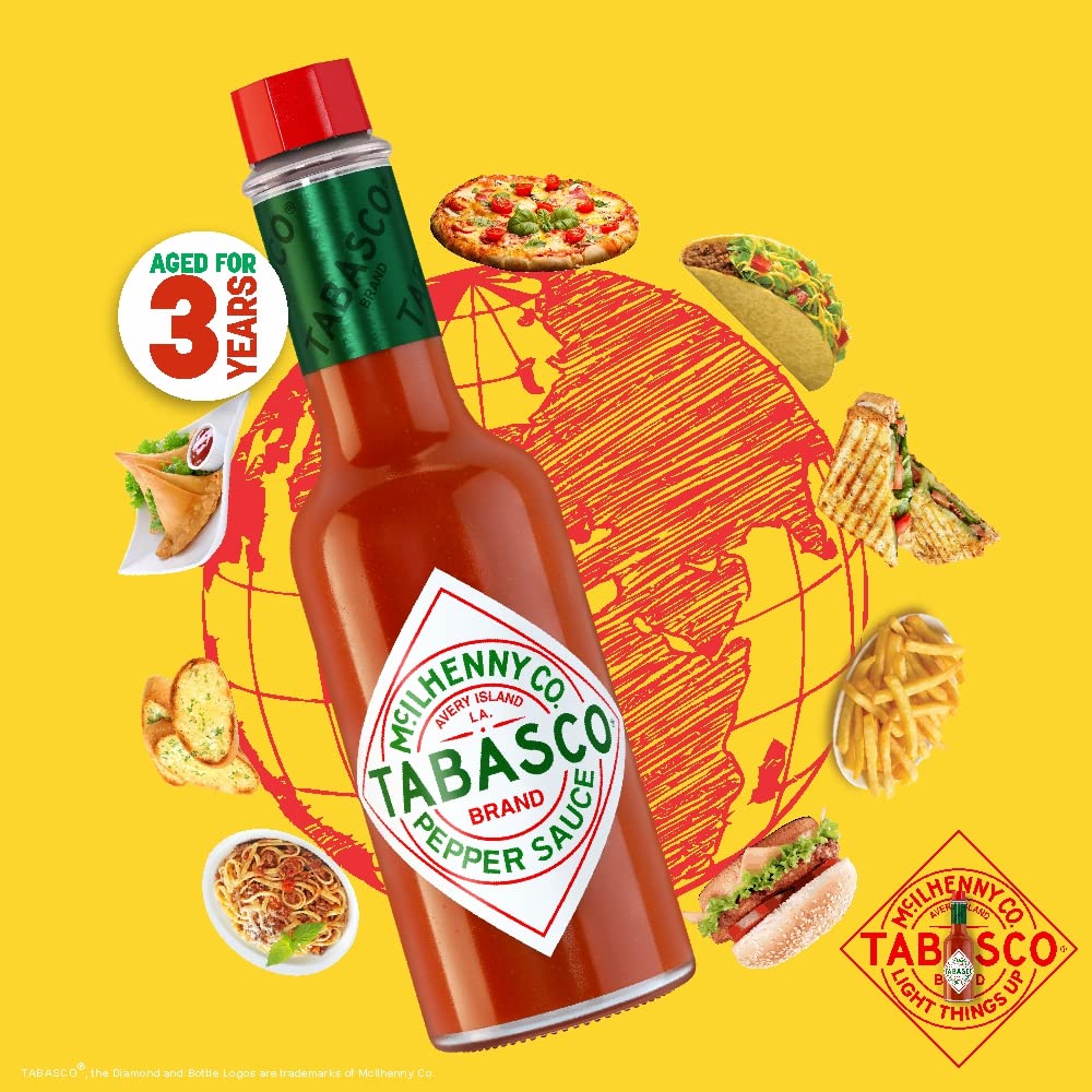 Tabasco Pepper Sauce, 2 fl oz / 60 ml x 12 Bottles