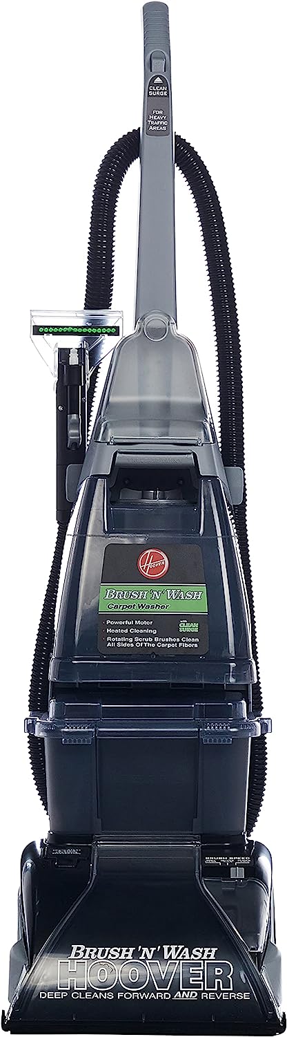 Hoover Brush N Wash Carpet and Hardfloor Washer, Grey