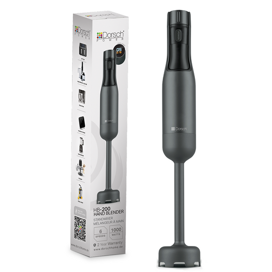 Dorsch HB-200 Hand Blender - 1000W, 6 Speed Settings