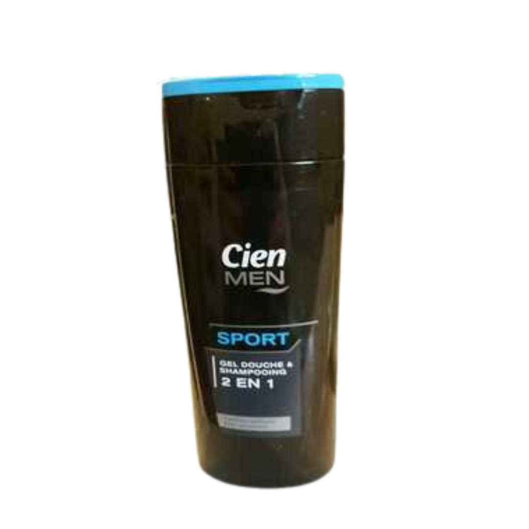 Cien Men Sport 2-in-1 Shower Gel and Shampoo 300ml