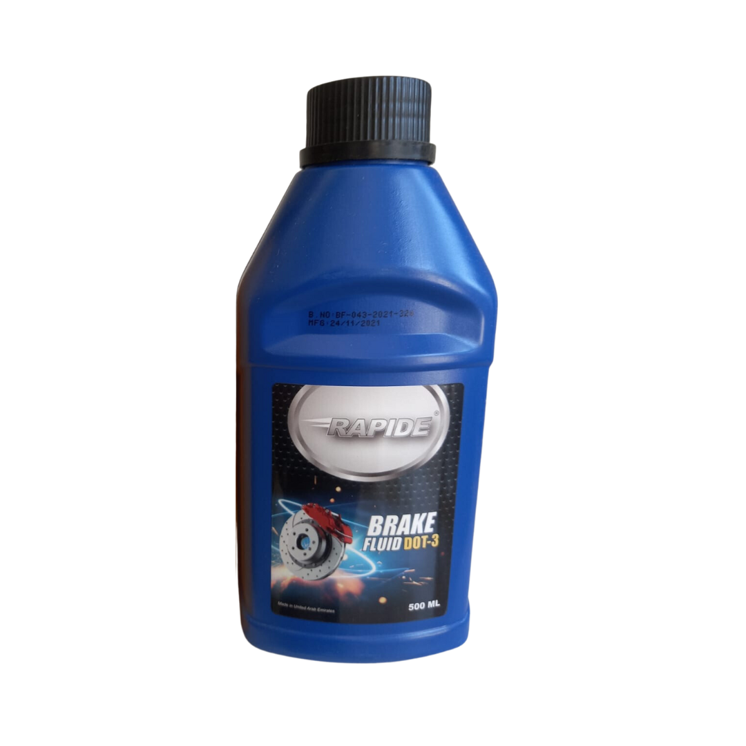 Rapide Synthetic Brake Fluid Dot-3 500ml - Blue