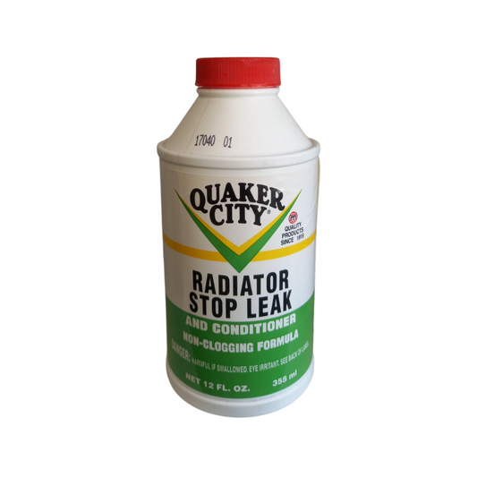 Quaker City Radiator Stop Leak And Conditioner Non-Clog