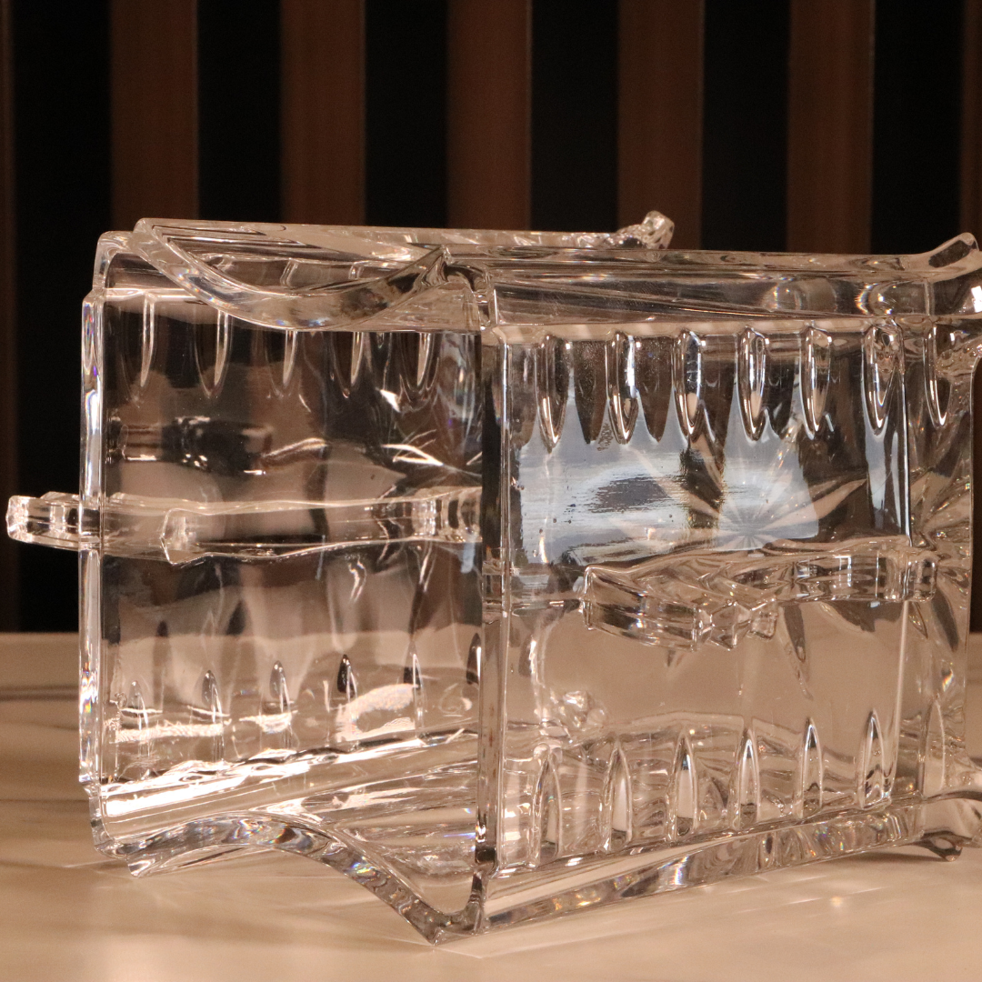 Luxury Transparent Squared Vase [Crystal]