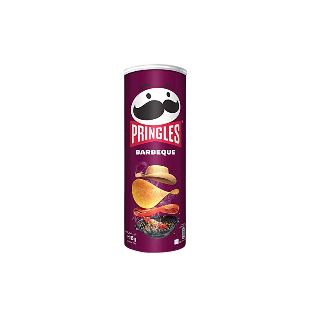 Pringles Barbeque Chips,19 x165 g Box