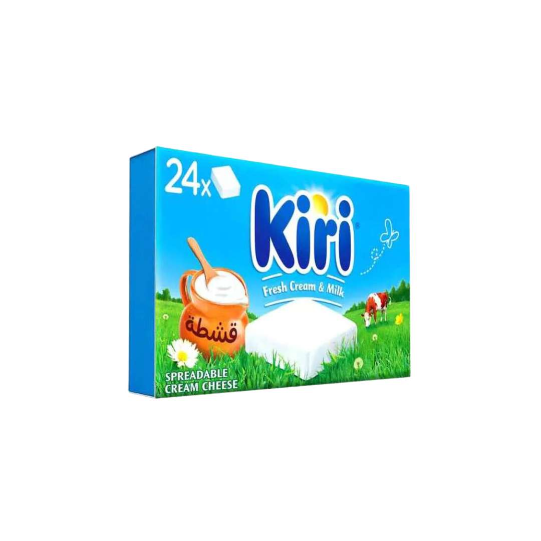 Kiri Spreadable Cream Cheese, 400g 24 pcs x 16 Boxes