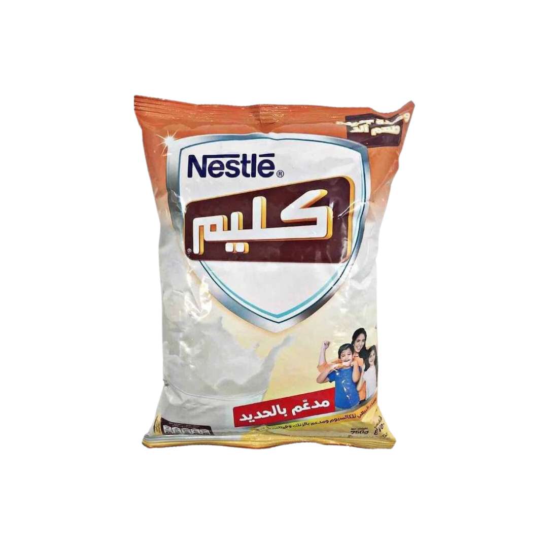 Nestle Klim Fortified Full Cream Milk Powder, 750g x 12 Bags