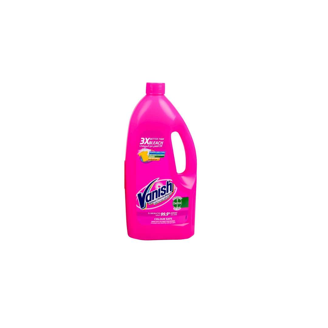 Vanish Fabric Stain Remover Liquid Pink 1L x 12 Bottles