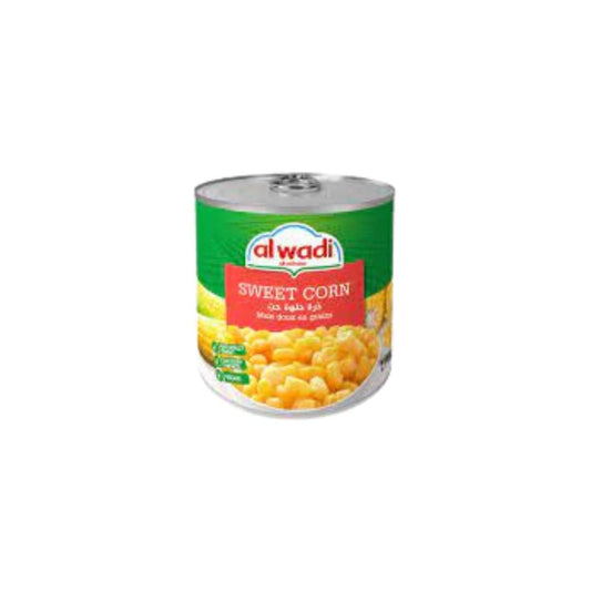 Al Wadi Al Akhdar Sweet Corn 340g x 12 Cans