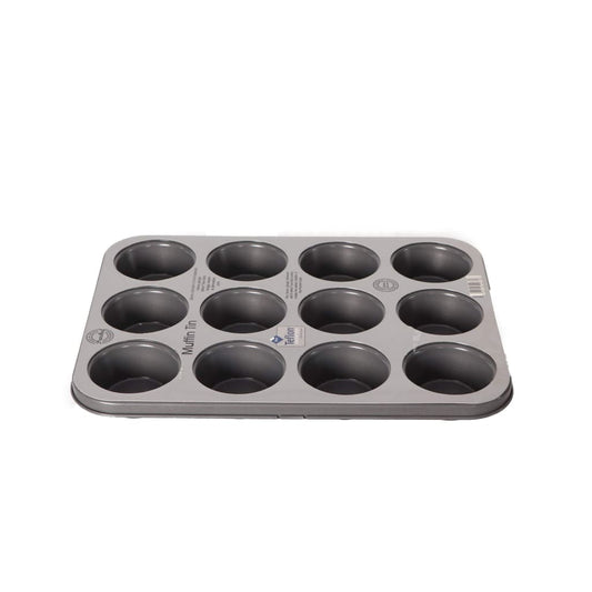 Bergner 12-Cup Oven Muffin & Cupcake Pan Steel-Royal Brands Co-