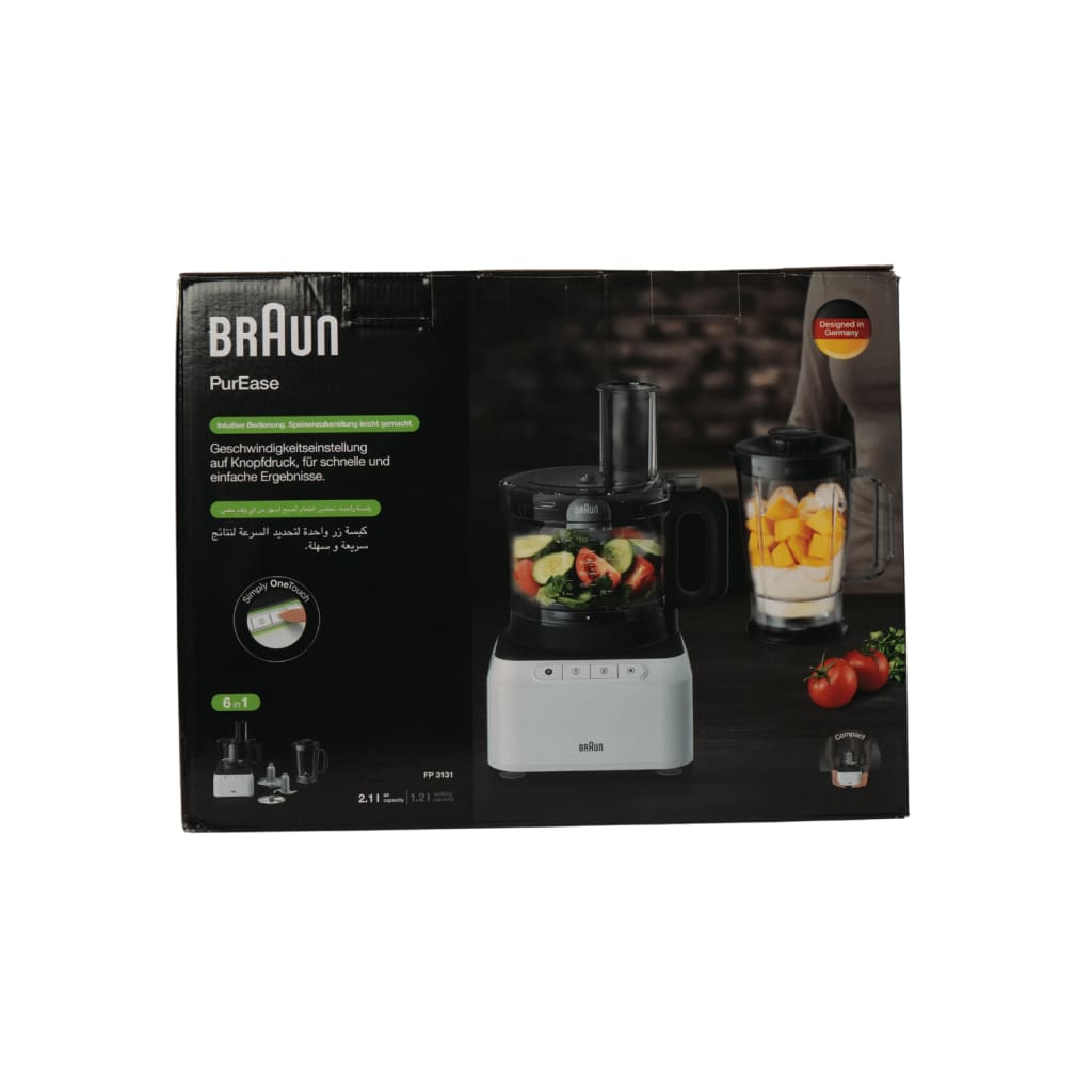 Braun 2.1 Litre Purease Food Processor