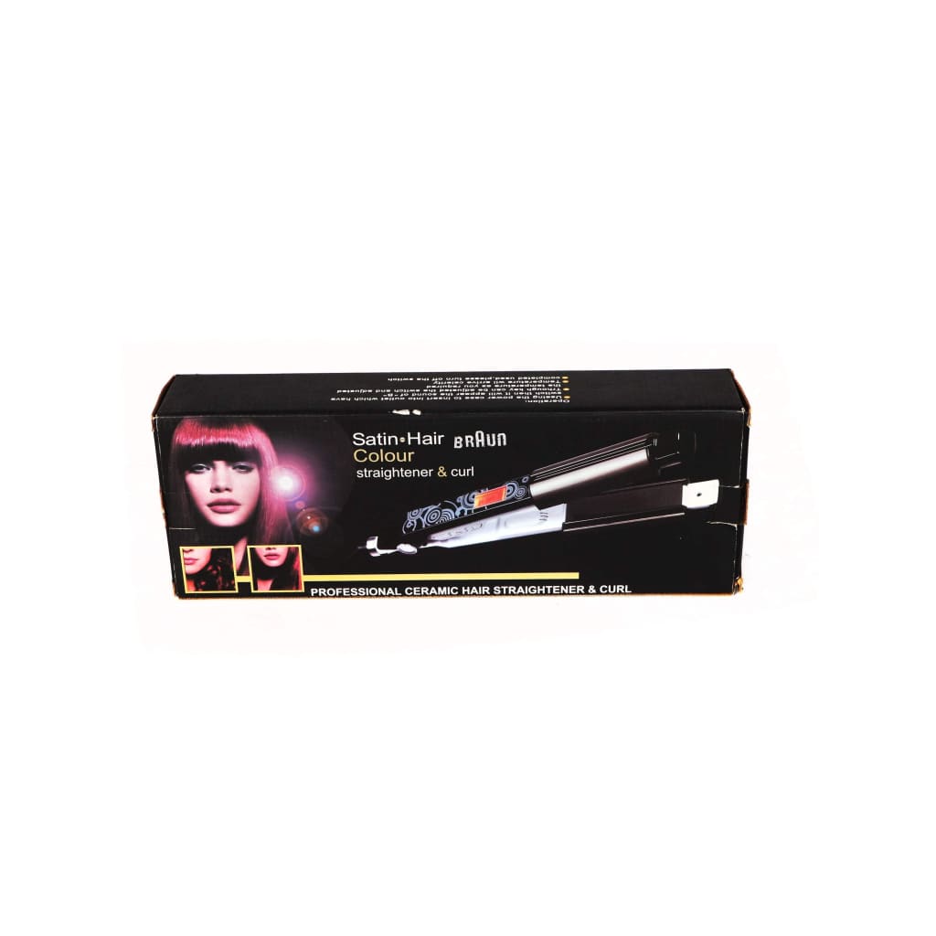 Braun Satin Hair Color Hair Straightener Curler Royal Brands Co