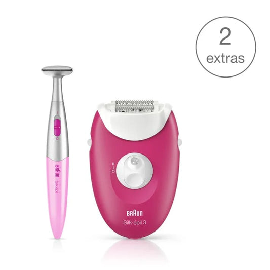 Braun Silk-épil 3 3-420 epilator with 2 extras incl.