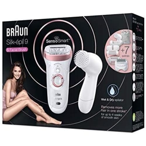 Braun Silk Epil 9 SE 9880 Senso Smart Cordless Wet & Dry
