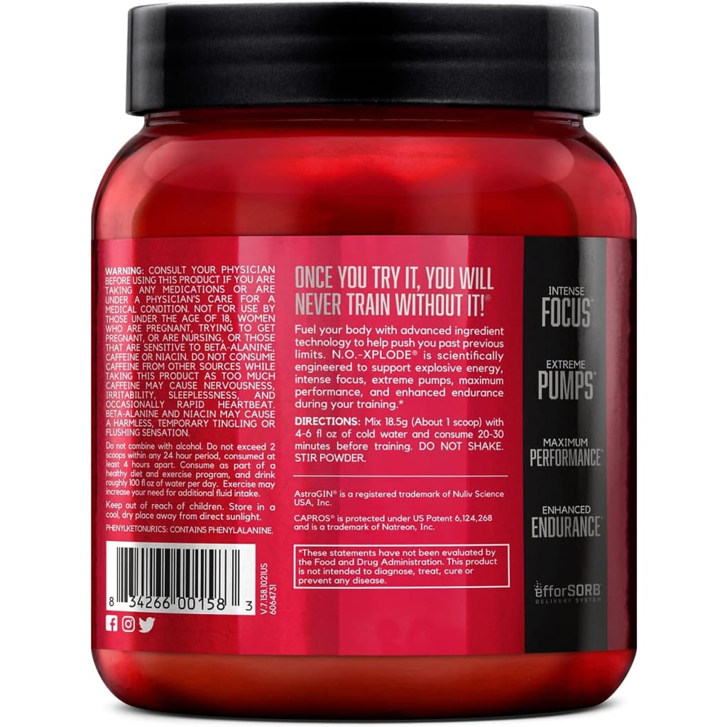 BSN N.O.-XPLODE Pre Workout Powder with Creatine