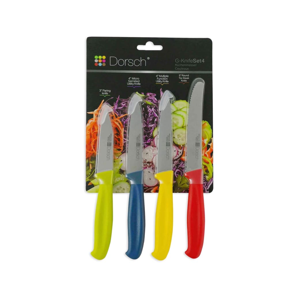 Colorful Sharp Knife Set – 4 Piece-Royal Brands Co-