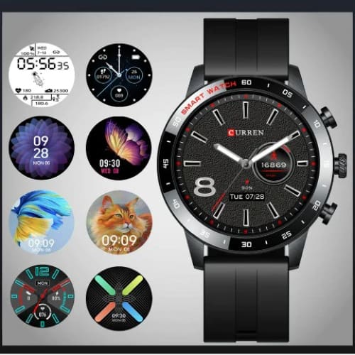 Curren All Functions New Smart Watch - Black - Watches