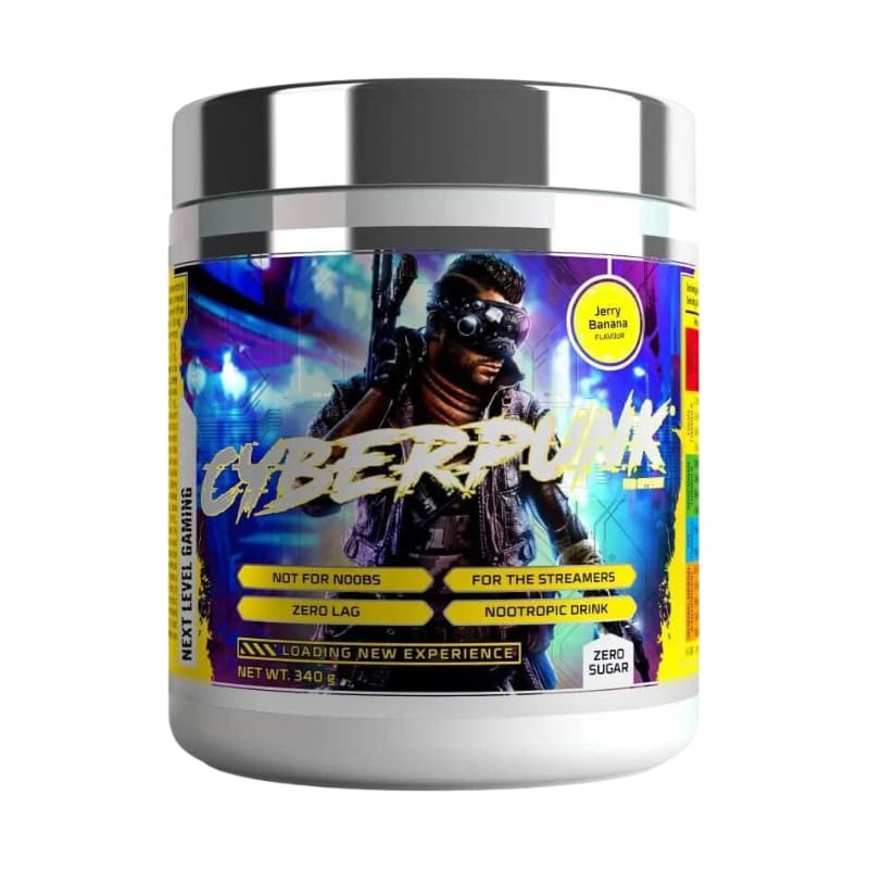 CYBERPUNK Pre-Workout Booster 340g - Jerry Banana