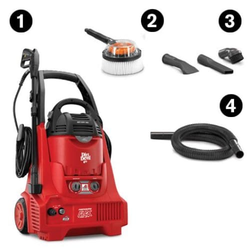 Dirt Devil Factory high pressure cleaner and wet & dry