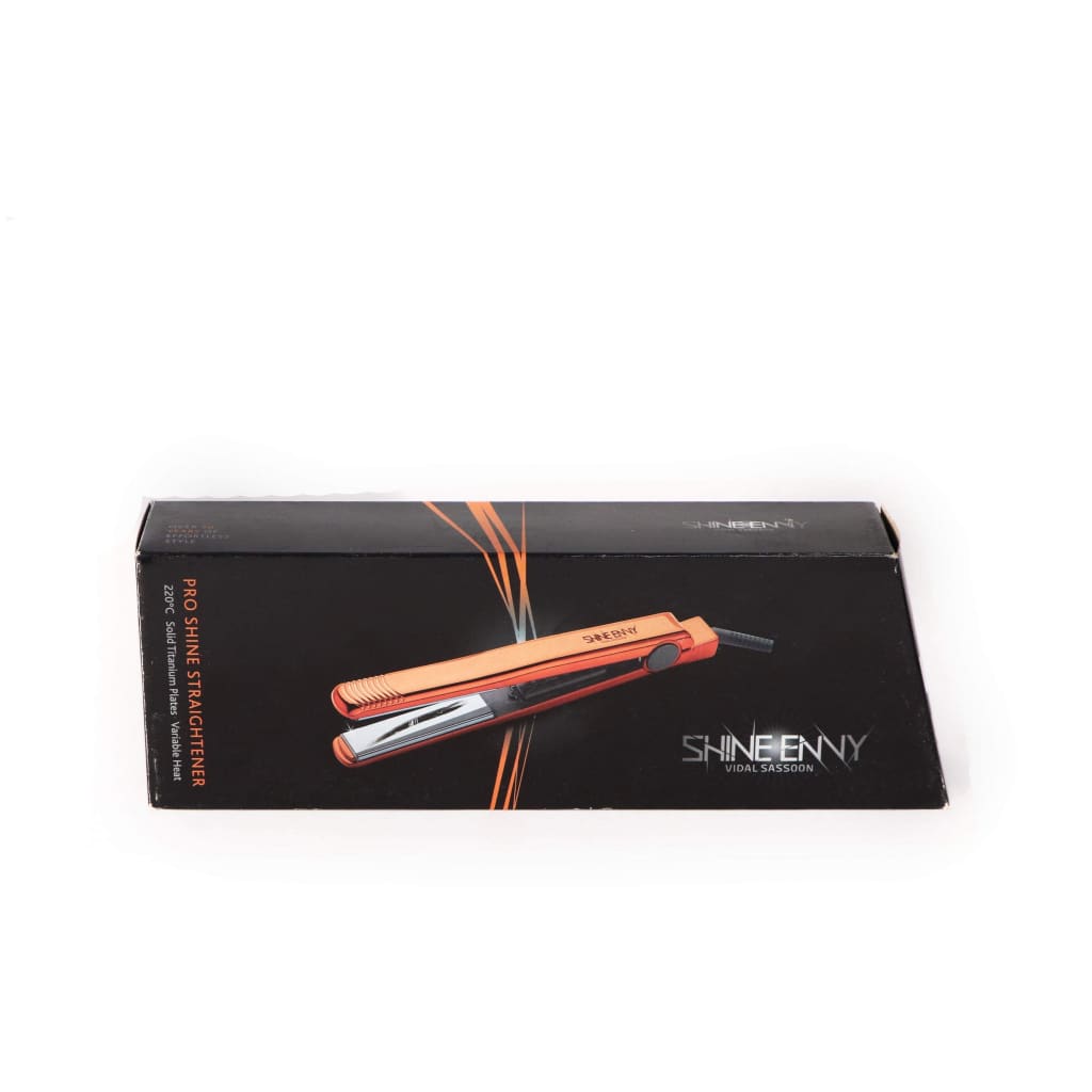 Distesa Vidal Sassoon Shine Envy Hair Straightener With 2.5m Swivel Cord-Royal Brands Co-