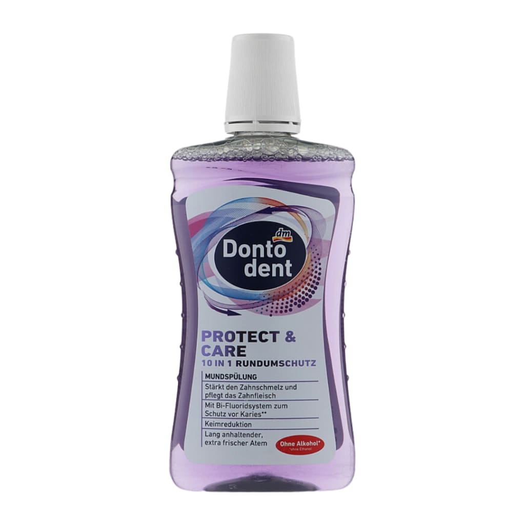 Dontodent Mouthwash & Rinse 500 ml - Protect & Care