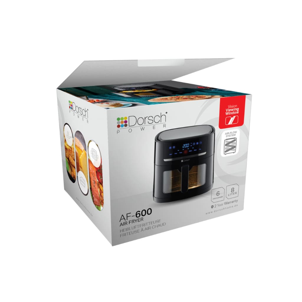 Dorsch Air Fryer AF-600 6 Programs (8 Liter)