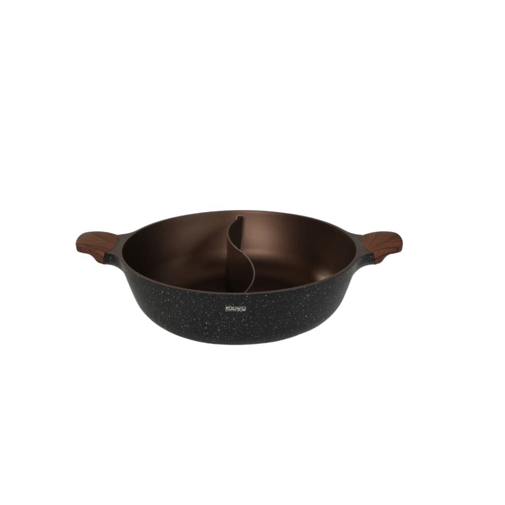 DSP Double Hot Pot 6.3L black