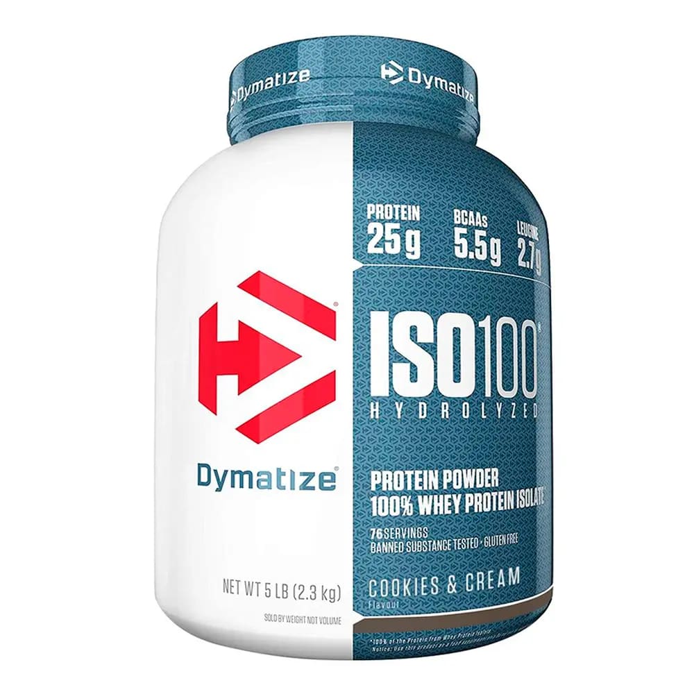 Dymatize ISO 100 Protein 5lbs - Cookies and Cream