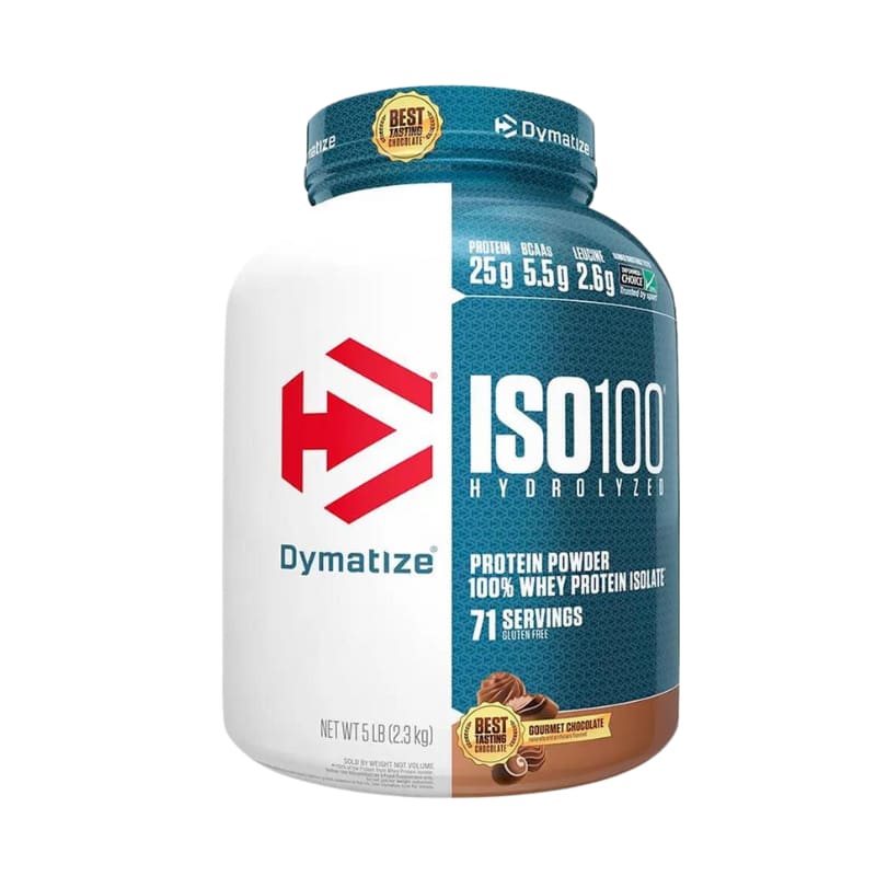 Dymatize ISO 100 Protein 5lbs - Gourmet Chocolate