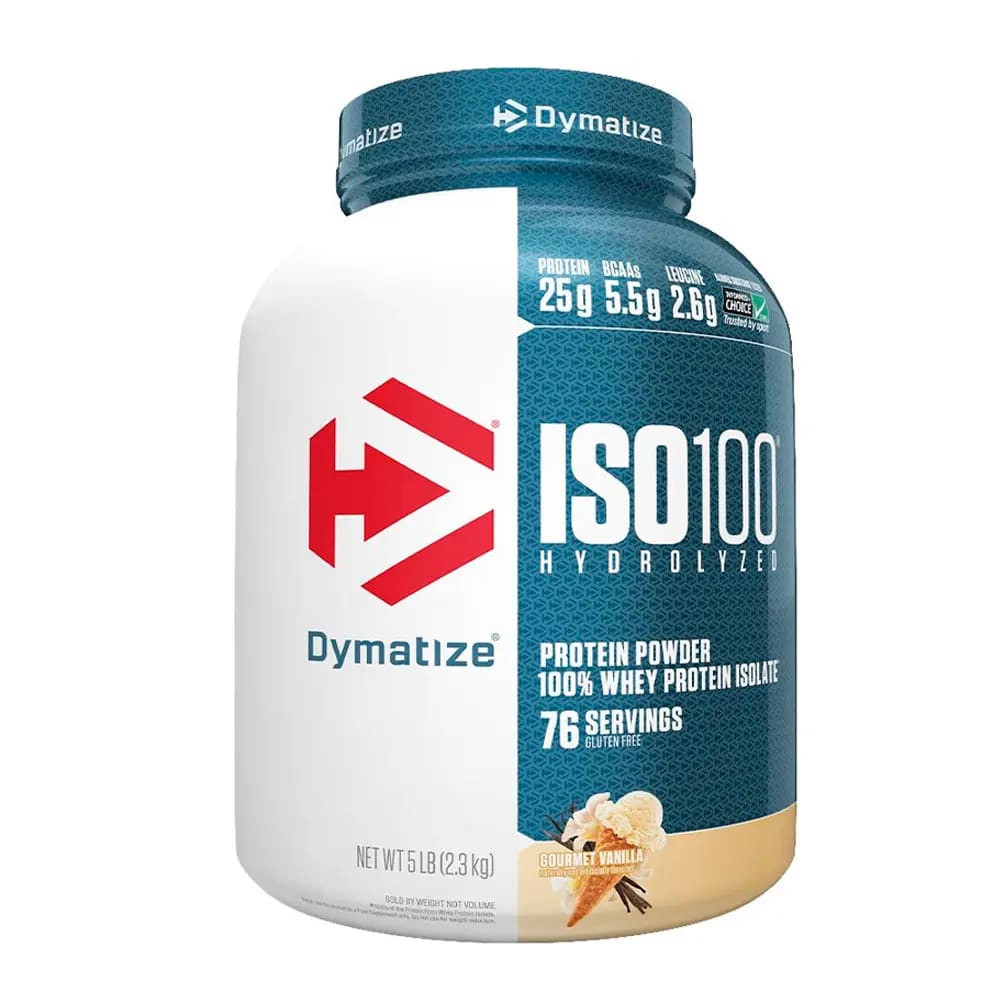 Dymatize ISO 100 Protein 5lbs - Gourmet Vanilla