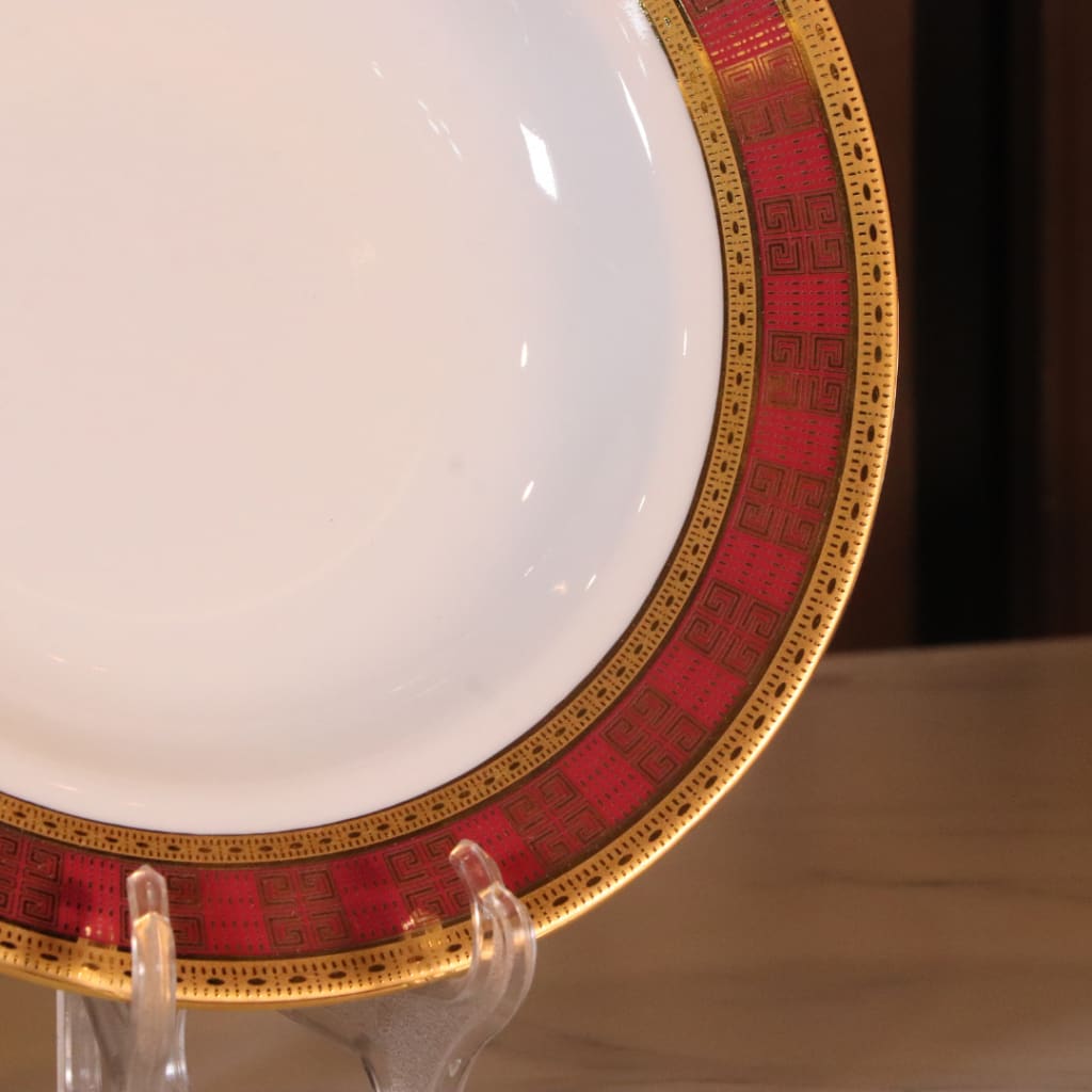 High-End Dinner Plates Set 36 Plates (Small + Medium