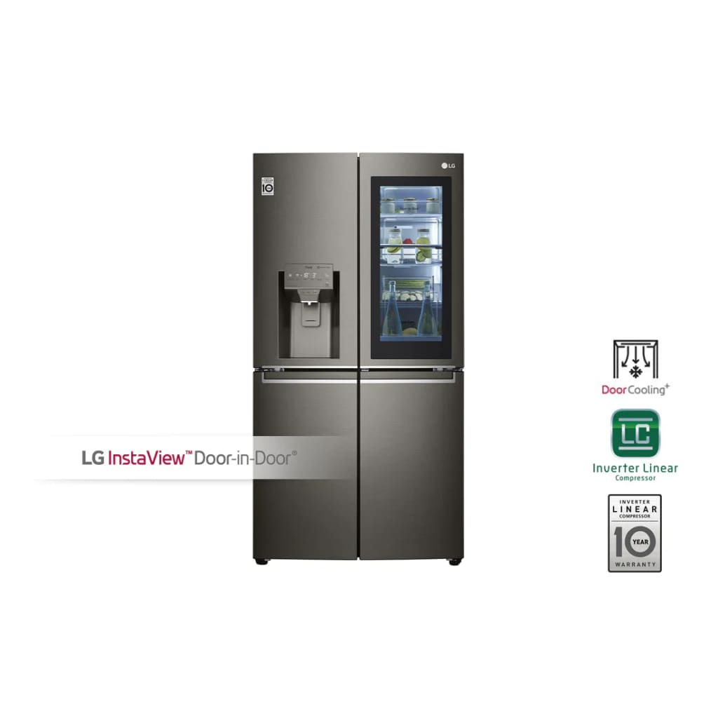 LG Volume 705l | InstaView Door-in-Door | Shining black