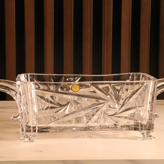 Luxury Transparent Rectangle Vase [Crystal]