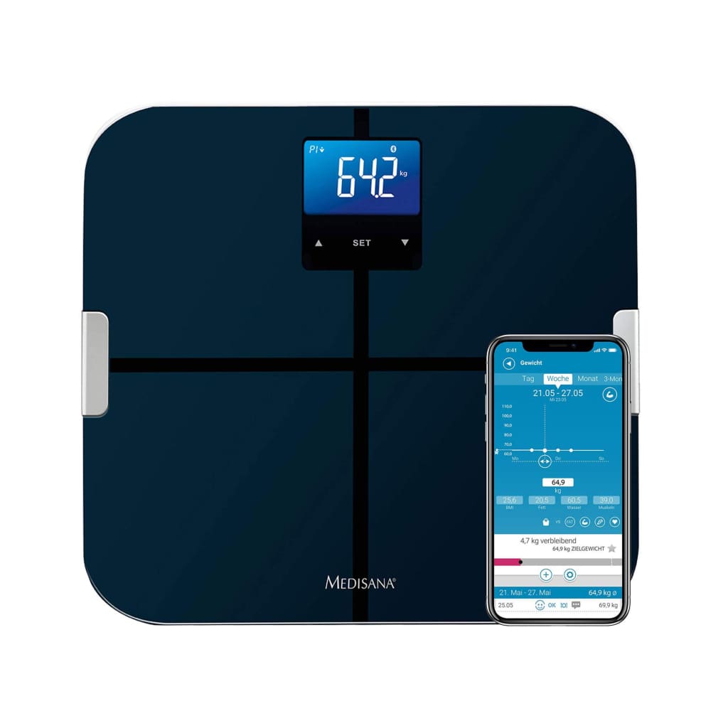 Medisana BS 440 connect Body analysis scale-Royal Brands Co-