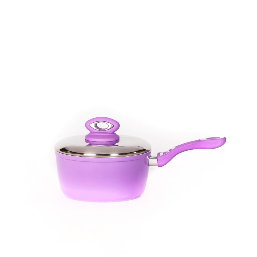 Metto House Sauce Pan 20 cm - Purple-Royal Brands Co-