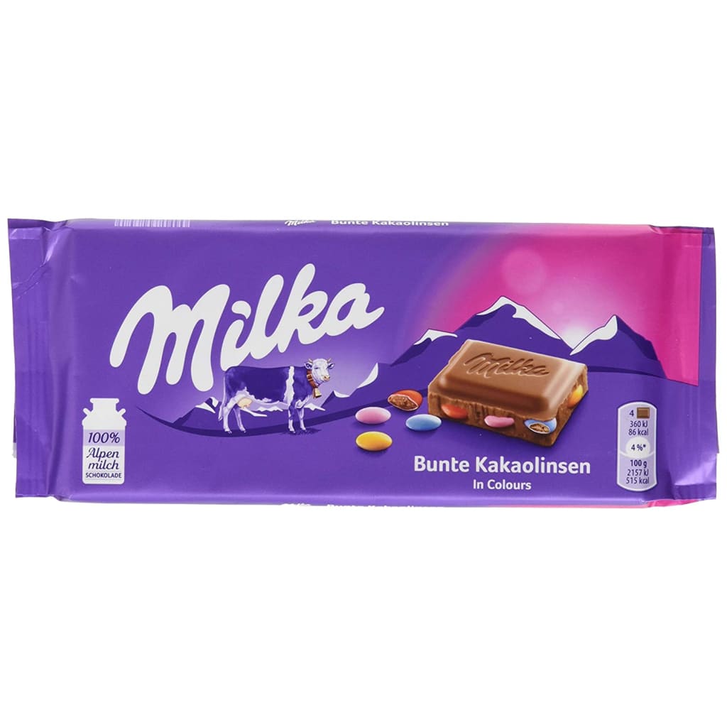 Milka - Bunte kakaolinsen