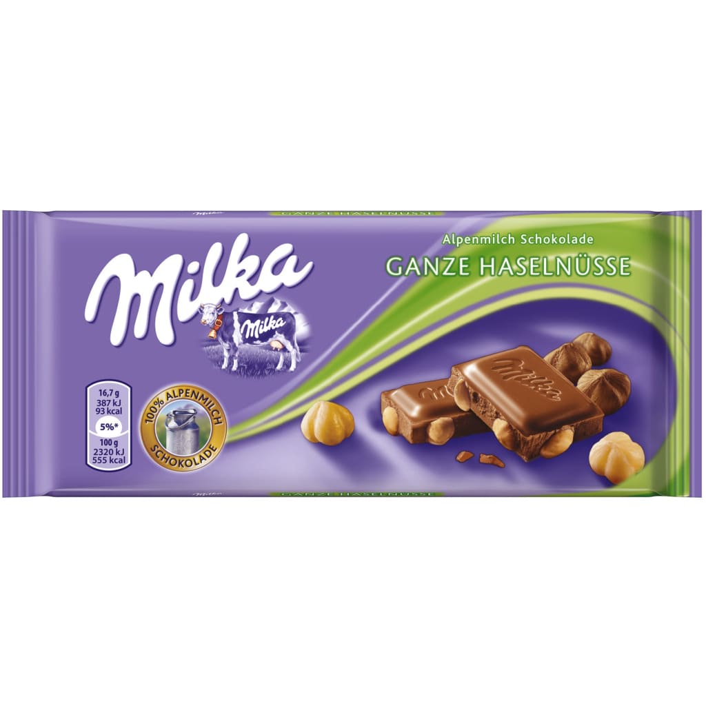 Milka - Ganze Haselusse