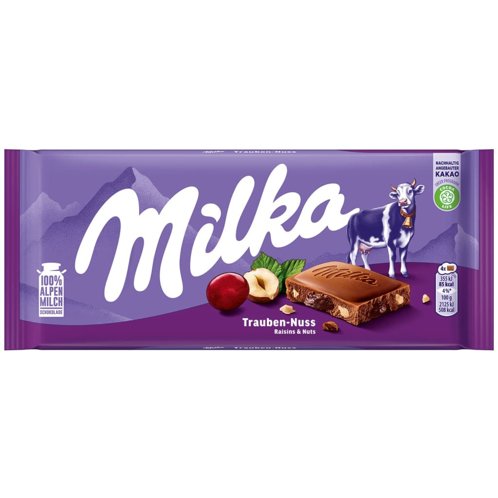 Milka - Trauben Nuss