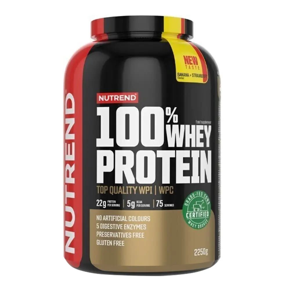 Nutrend - 100% Whey Protein 75 Servings - Banana &