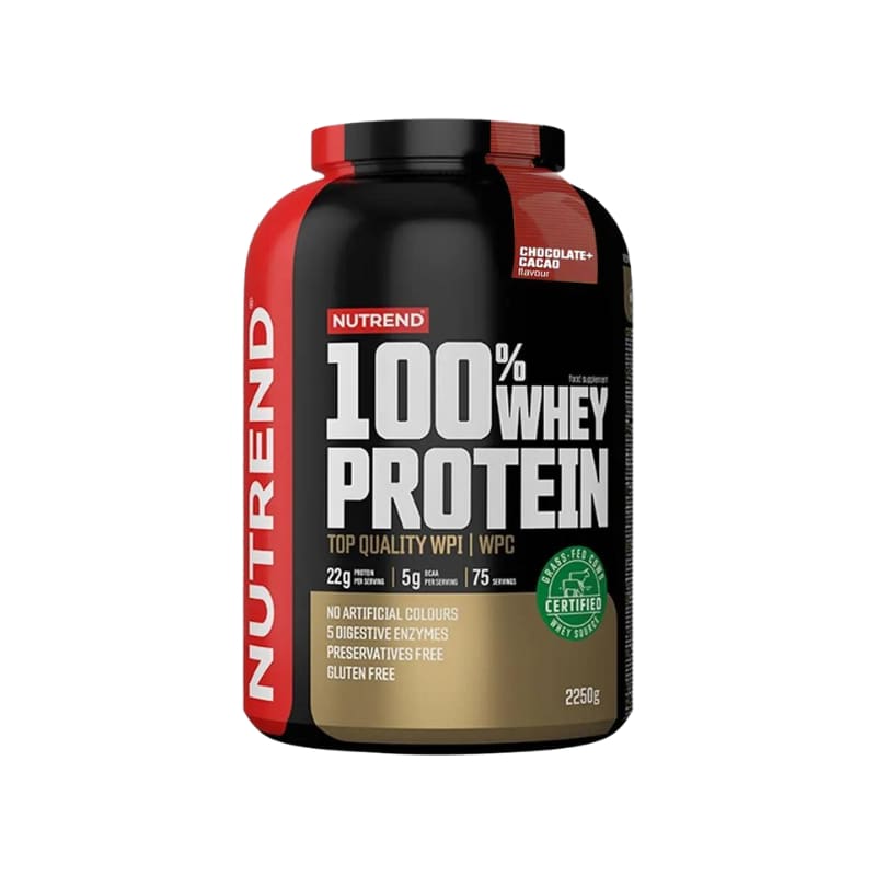 Nutrend - 100% Whey Protein 75 Servings - Chocolate & Cacao