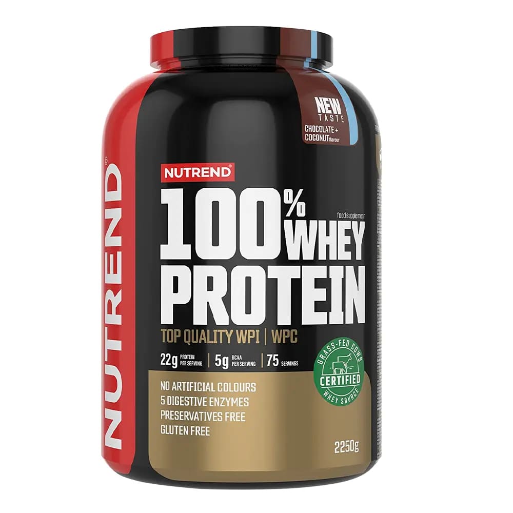 Nutrend - 100% Whey Protein 75 Servings - Chocolate &